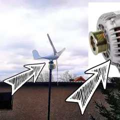 Jak zrobić elektrownię wiatrową z alternatora - krok po kroku do sukcesu