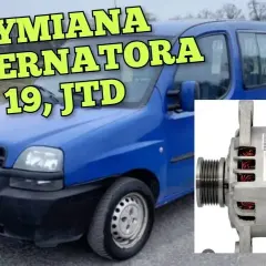 Jak wyjąć alternator Fiat Doblo 1.9 JTD - uniknij kosztownych błędów