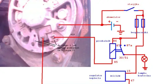 Jak podłączyć alternator w Fiat 126p - uniknij najczęstszych błędów