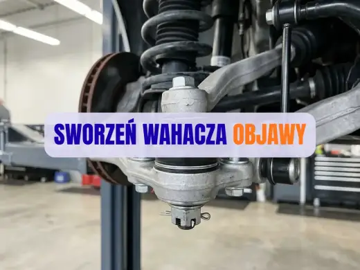 Sworzeń wahacza - objawy, test i koszty naprawy